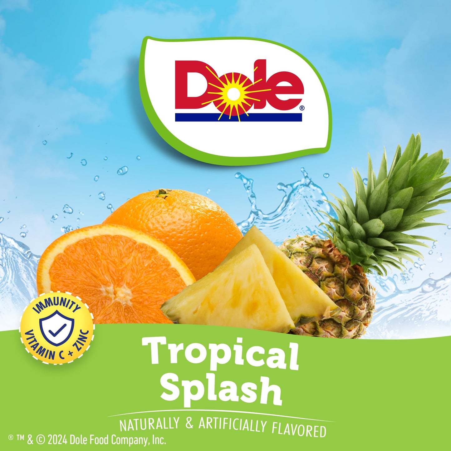 Juicy Mixes Tropical Splash Liquid Water Enhancer, Sugar Free, 10.8 Fl Oz, Pack of 4