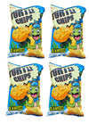 [4 Big Packs] Orion Turtle Chips Seaweed Flavor, 160g-Four Layer Crispy Snack, 5.55oz
