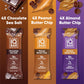 IQBAR Brain and Body Plant Protein Bars - Chocolate Lovers Variety - 12 Count, Low Carb, High Fiber, Gluten Free, Vegan Snacks -
