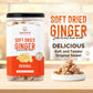 Homtiem Dried Crystallized Ginger(16 Ounce)Soft, Chews and Candied Delicious Gingers, No Artificial Colors, Easy to eat, keep an