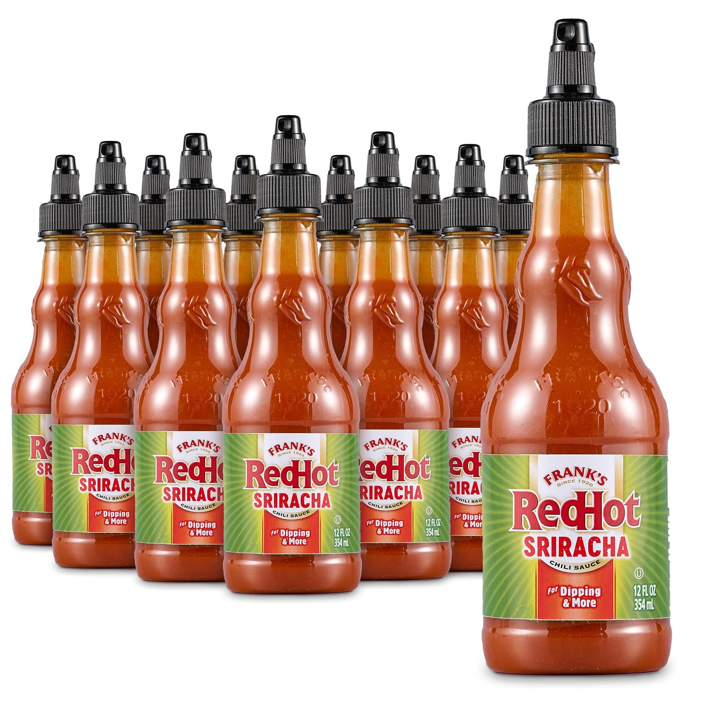 Frank's RedHot Sriracha Chili Sauce, 12 fl oz (Pack of 12)