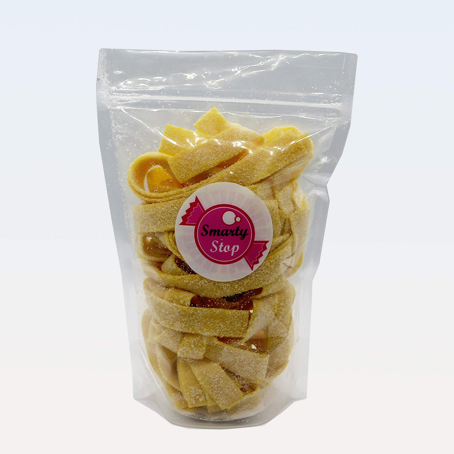 Smarty Stop Sour Gummy Candy Strips (Pineapple, 1 Pound)