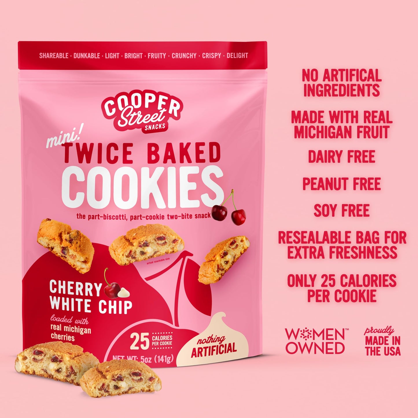 COOP WHT CHUNK CHRY CKY ( 6 X 5 OZ   )