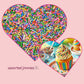 Confect Galaxy Pop Rainbow Sprinkles - Custom Blend Multicolor Jimmies - Edible Cake & Cupcake Decorating Toppings - Vegan, Glut