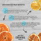 3-Pack Dehydrated Orange  Lemon  Lime  9oz total  125+ slices  Dried in the USA