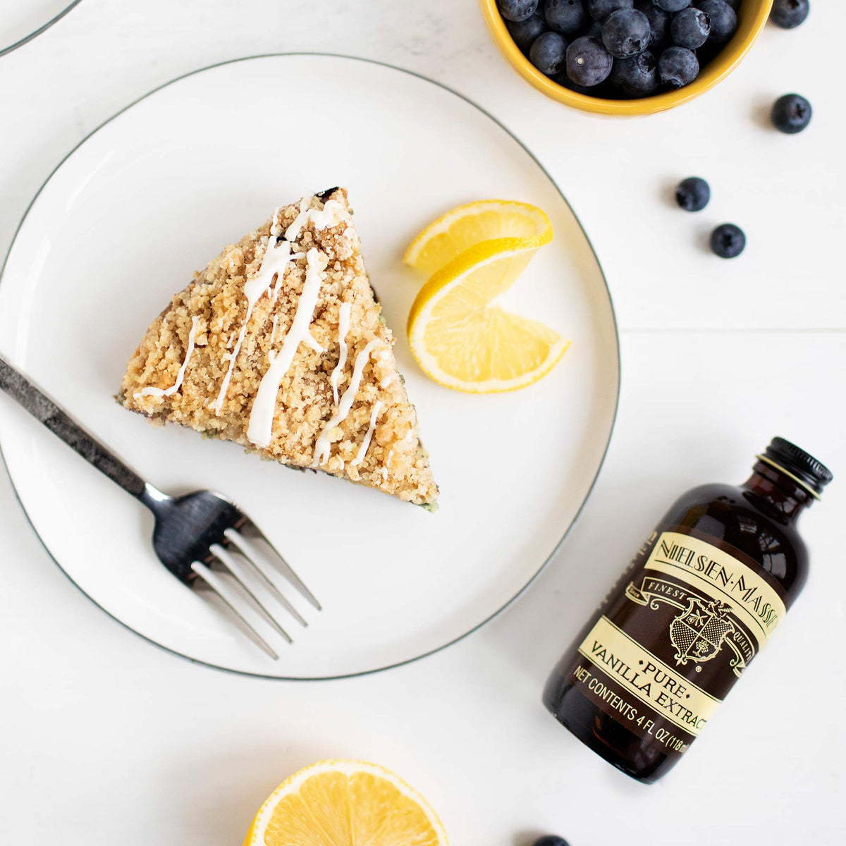 Nielsen-Massey Pure Vanilla Extract, Off-White, 2 Fl Oz Bottle for Baking and Cooking, Premium Quality Flavoring