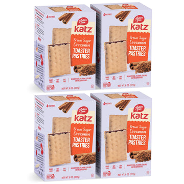 Katz Gluten Free Cinnamon Toaster Pastries. Healthy snacks for adults and kids. Free of Dairy, Peanuts, Tree Nuts, and Sesame, N