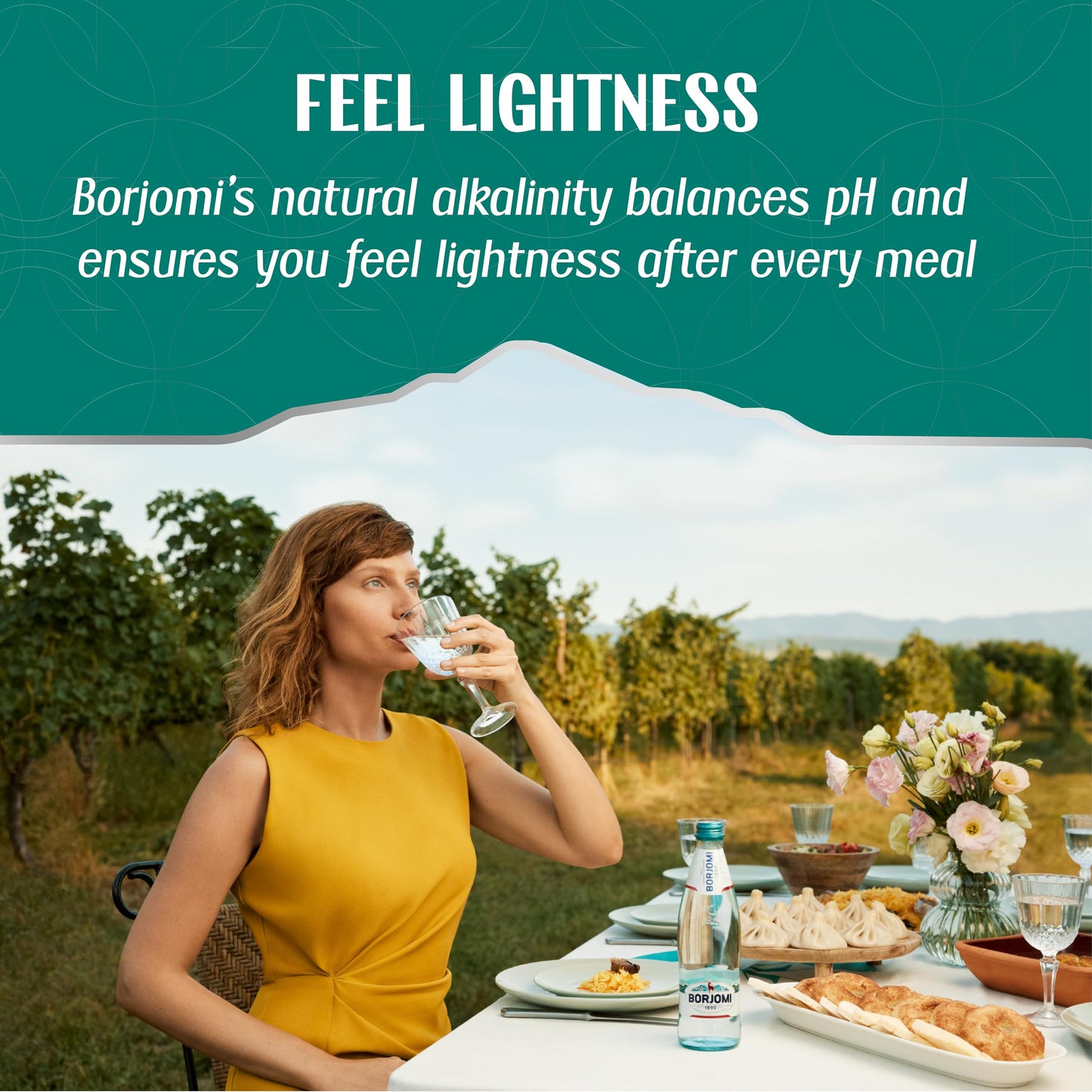 BORJOMI Sparkling Mineral Water from Georgian Volcanic Springs  Canned  Naturally Carbonated  Plain  Unflavored  11.15 fl oz Cans  12 Pack