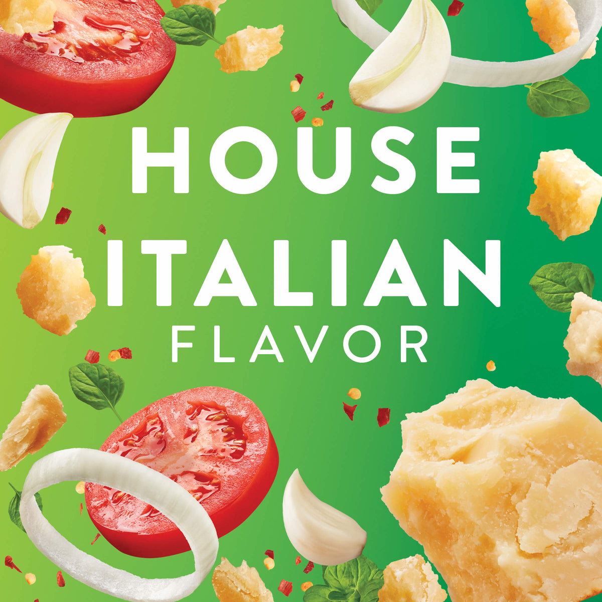 Wish-Bone House Italian Salad Dressing, 15 FL OZ (Pack of 5)