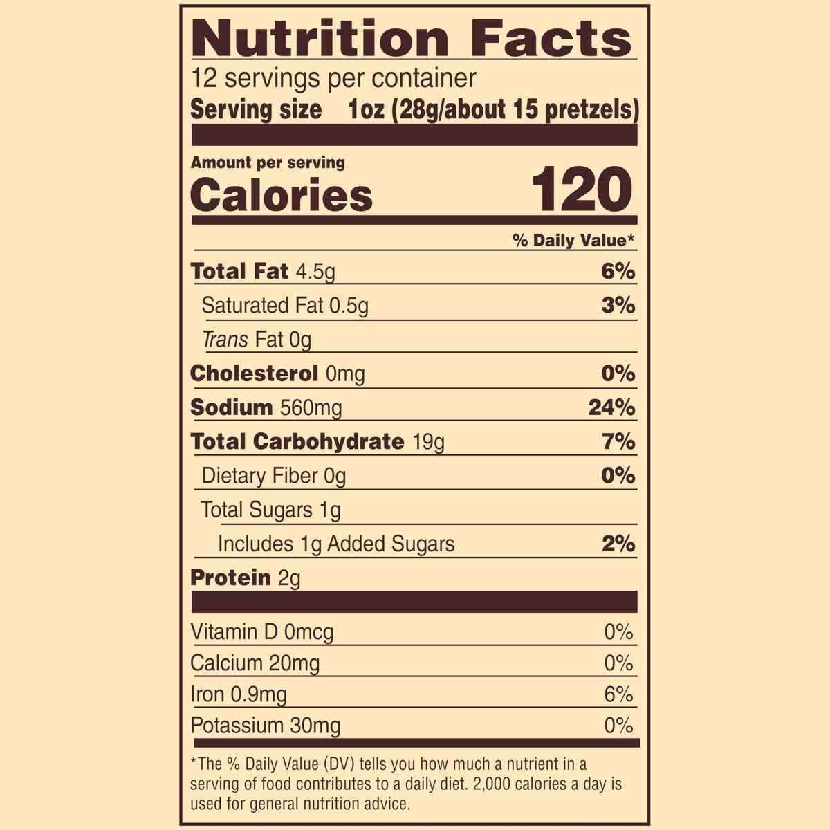 Snyder'S Of Hanover, Nacho Cheese Twisted Pretzel Sticks, 12-Oz. Bag