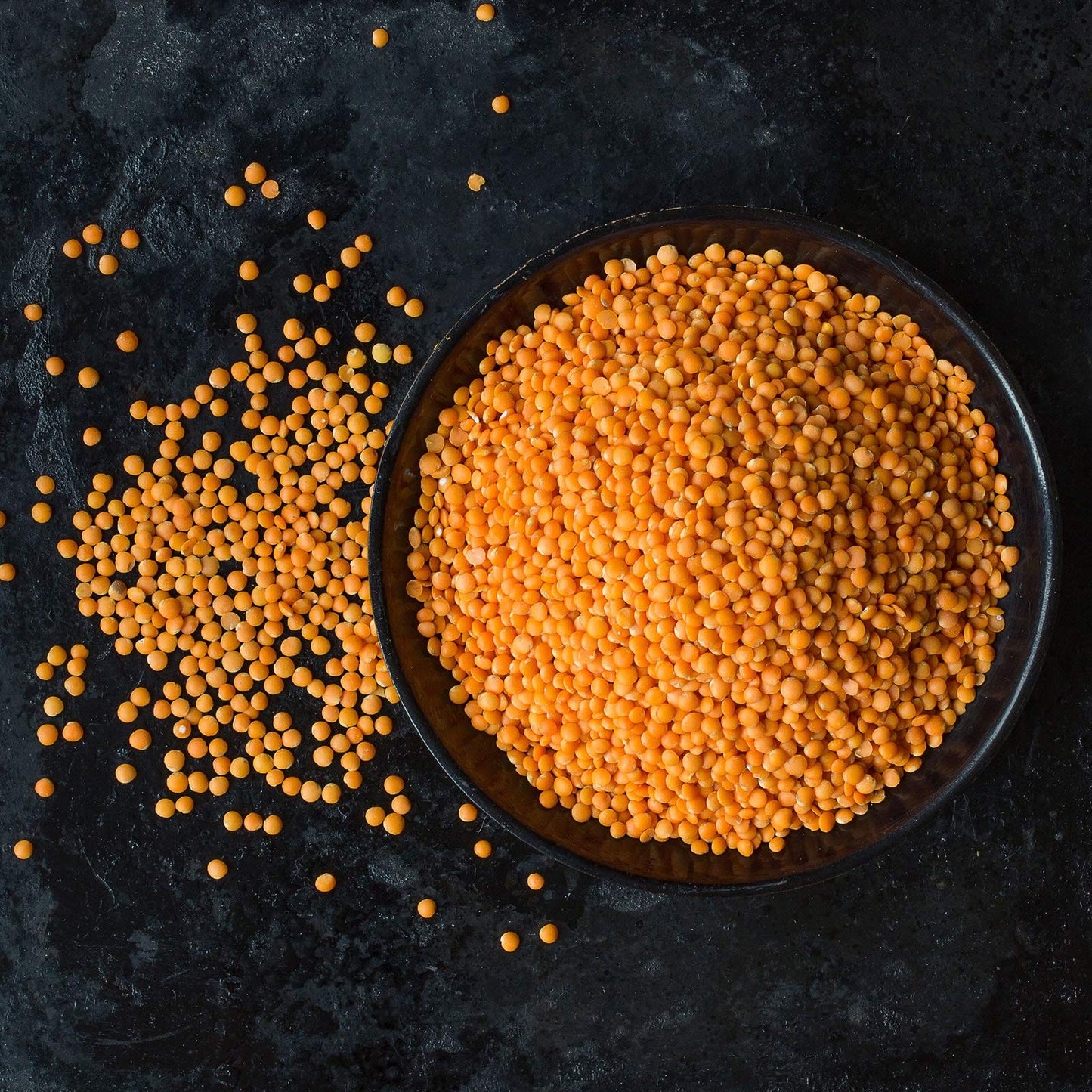 Food To Live Organic Red Split Lentils, 1 Pound — Non-Gmo, Masoor Dal, Dried, Vegan, Kosher, Bulk. No Soaking Required. Source Of Dietary Fiber, Vitamin B, Protein. For Soups, Dahl, Spicy Curries.