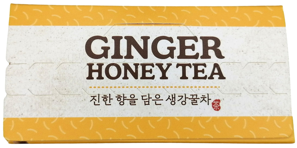 Instant Ginger Tea with Honey - 12 Bags X 0.63oz