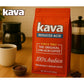 Kava Low Acid Neutralized Ground Coffee - Medium Roast Arabica, Smooth Flavor, 12 Ounce Bag (Pack of 1)