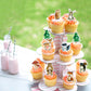 40Pcs Edible Animal Cupcake Toppers Wafer Paper Woodland Theme Animal Cupcake Toppers Picks For Animal Drink Topper Baby Shower
