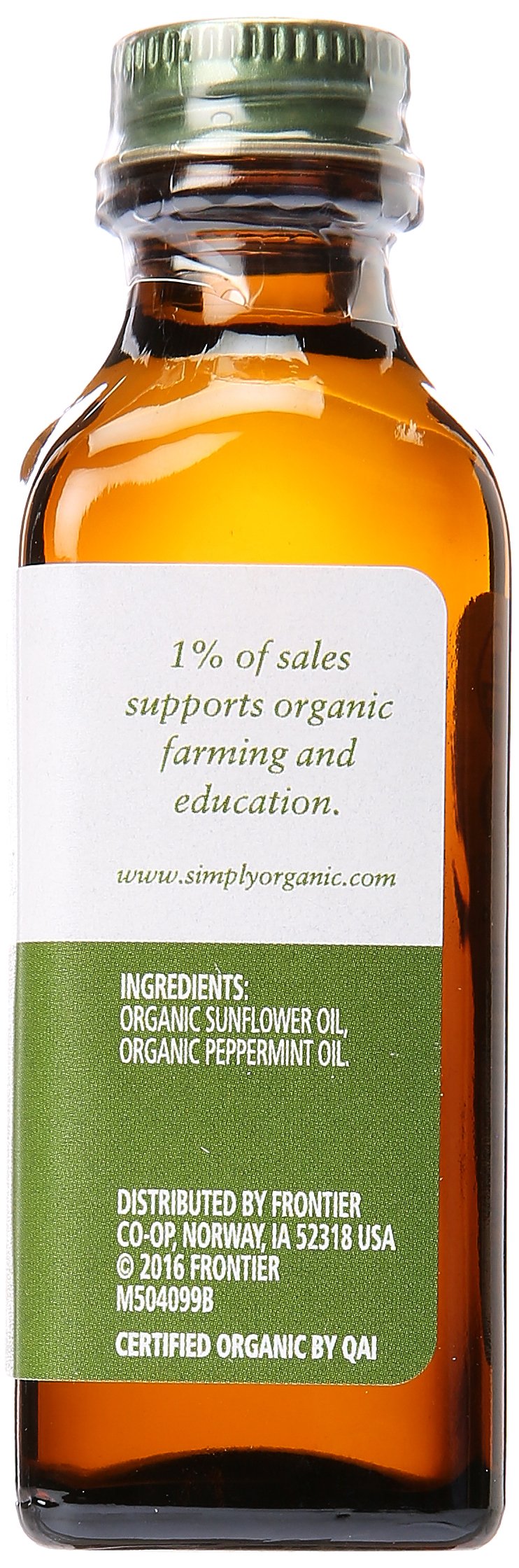 Simply Organic, Peppermint Flavor, 2 Fl Oz