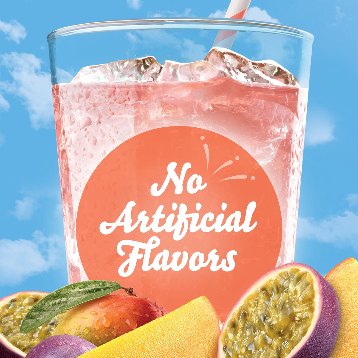 Crystal Light Sugar-Free Zero Calorie Liquid Water Enhancer - Mango Passionfruit Water Flavor Drink Mix (1.62 fl oz Bottle) (Pac