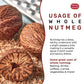 Spicy World Nutmeg Whole 3.5oz (100g) - enhanced Grade from Indonesia  Pure  Natural  Gluten Free