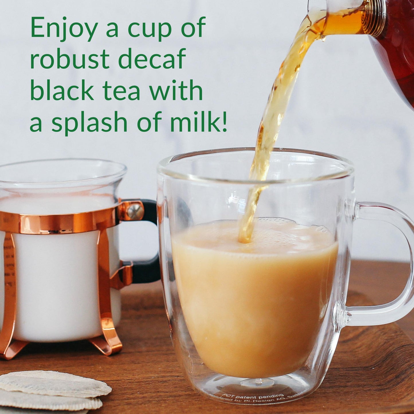 The Republic of Tea Decaf British Breakfast Black Tea, 50 Count Tea Bags, Model SYNCHKG041271