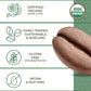 The Bean Organic Coffee Company Vanilla Nut, Medium Roast, Ground Coffee, 16-Ounce Bag,Café Molido Tostado Organico