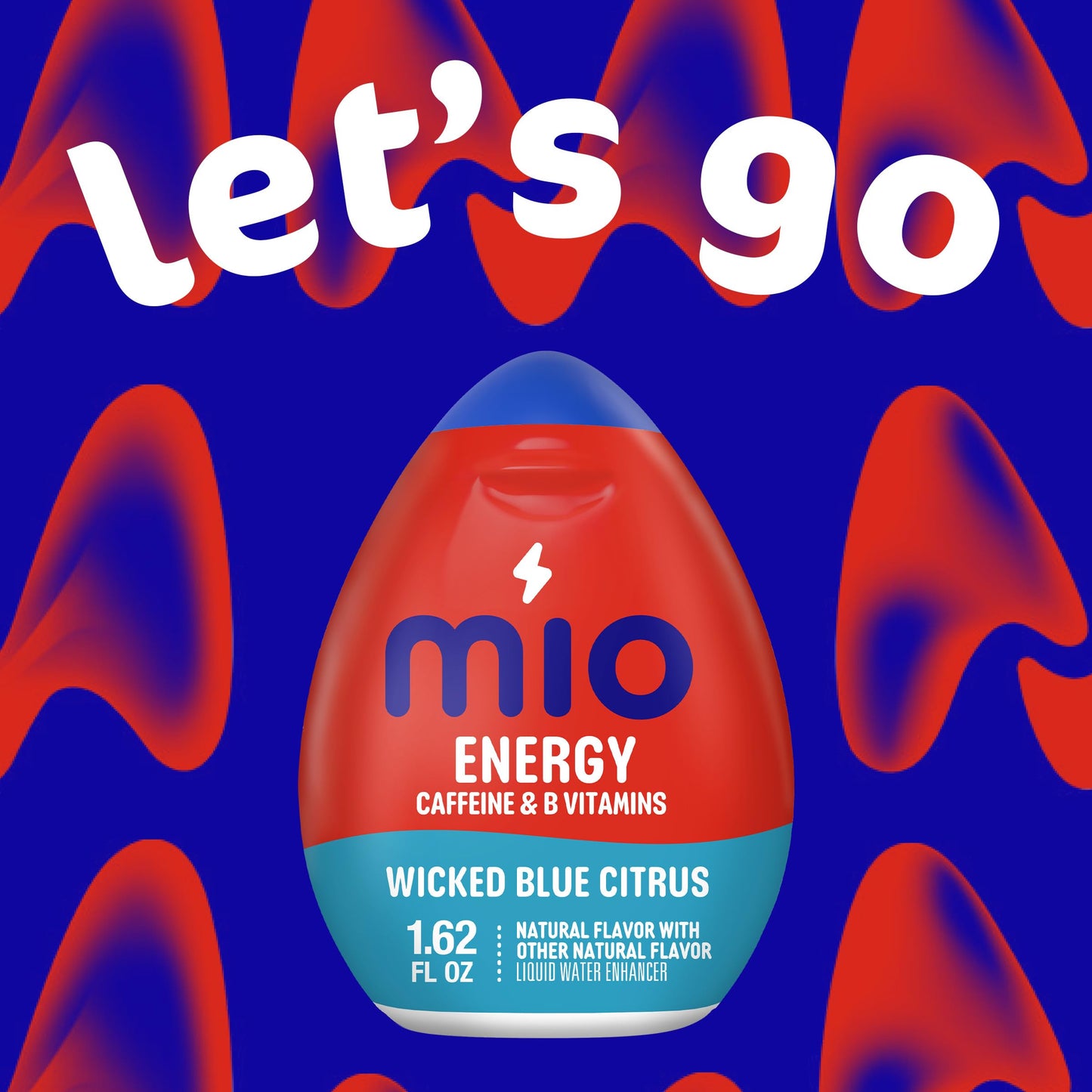 Mio Liquid Water Enhancer, Wicked Blue Citrus Flavor, 1.62 fl oz Bottle, Pack of 1