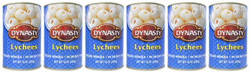 Dynasty Lychee With Syrup, 15 Ounce (Pack Of 6)