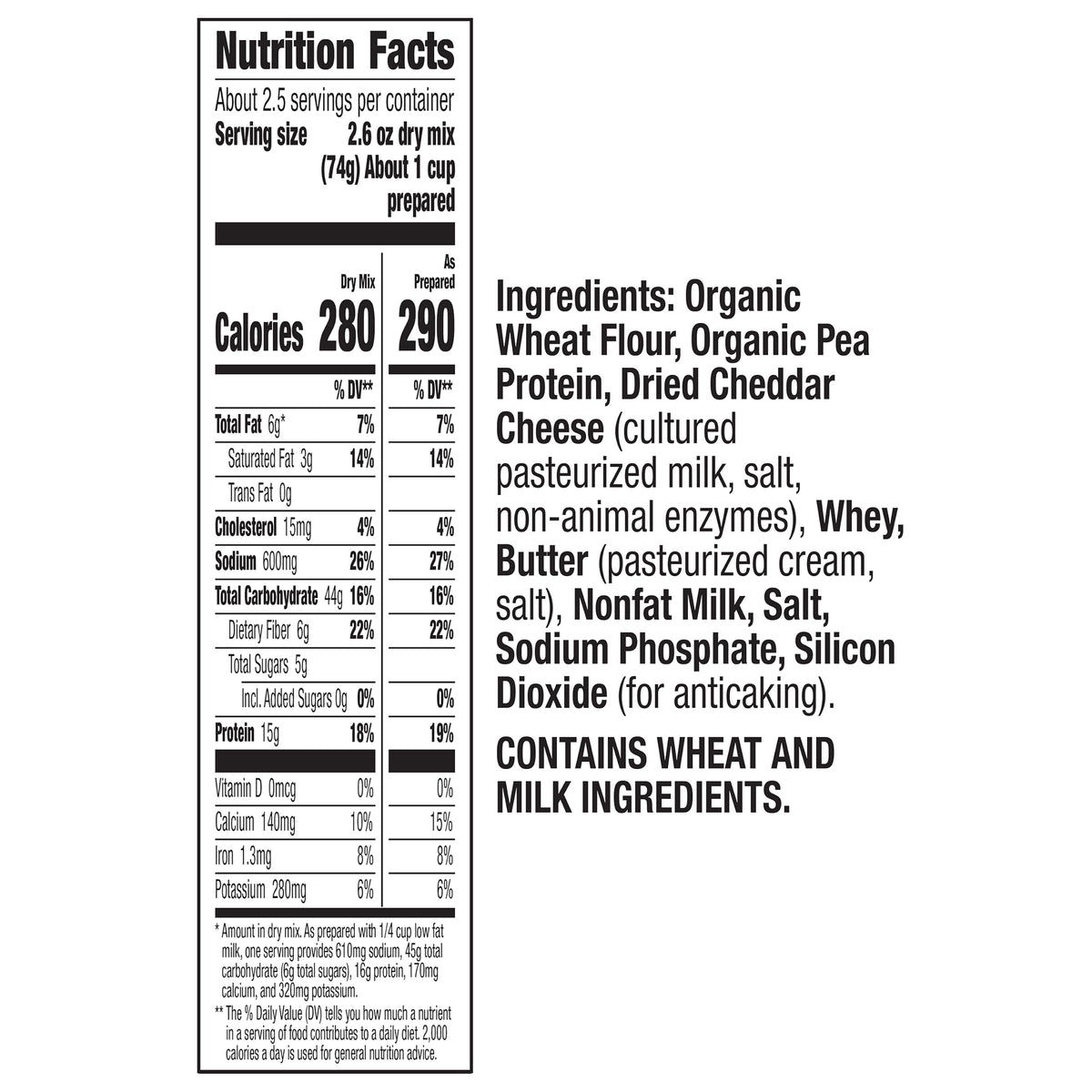 Annies Super! Mac, Protein Macaroni And Cheese Dinner, Shells & White Cheddar, 6 oz. (Pack of 12)