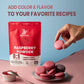 Jungle Powders Raspberry Powder 3.5 Ounce Bag, Food Grade Powdered Unsweetened Freeze Dried Raspberries, Additive, Filler Free R