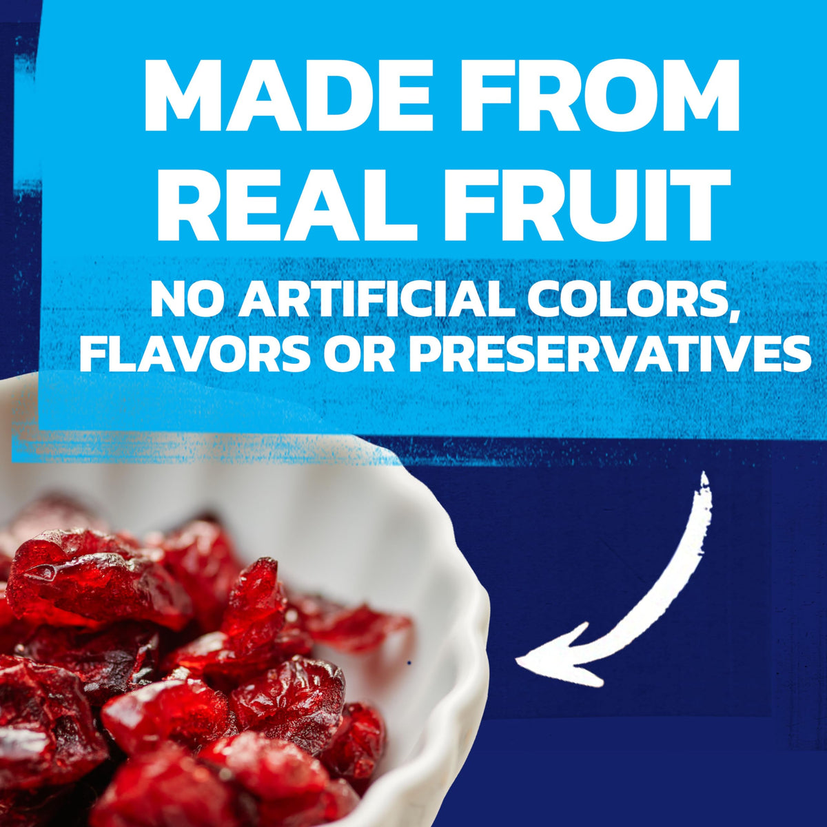 Ocean Spray Craisins Dried Cranberries, Reduced Sugar, 20 Ounce