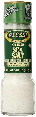 Alessi Grinder Sea Salt, 5.64-Ounce (Pack of 6)