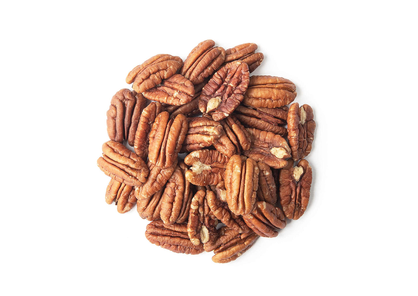 Food To Live - Pecan Halves, 3 Pounds Raw Pecan Nuts, Large Size, Unsalted, Unsweetened, Vegan, Kosher, Shelled, Bulk. Good Source Of Magnesium, Calcium. Great For Pecan Pie.