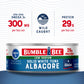 Bumble Bee Low Sodium Solid White Albacore Tuna In Water, 5 Oz Can - Wild Caught Tuna - 29G Protein Per Serving, High In Omega-3S - Non-Gmo Project Verified, Gluten Free, Kosher