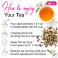 Premium Marshmallow Root and Leaf Tea Bags, 100% Natural & Pure.