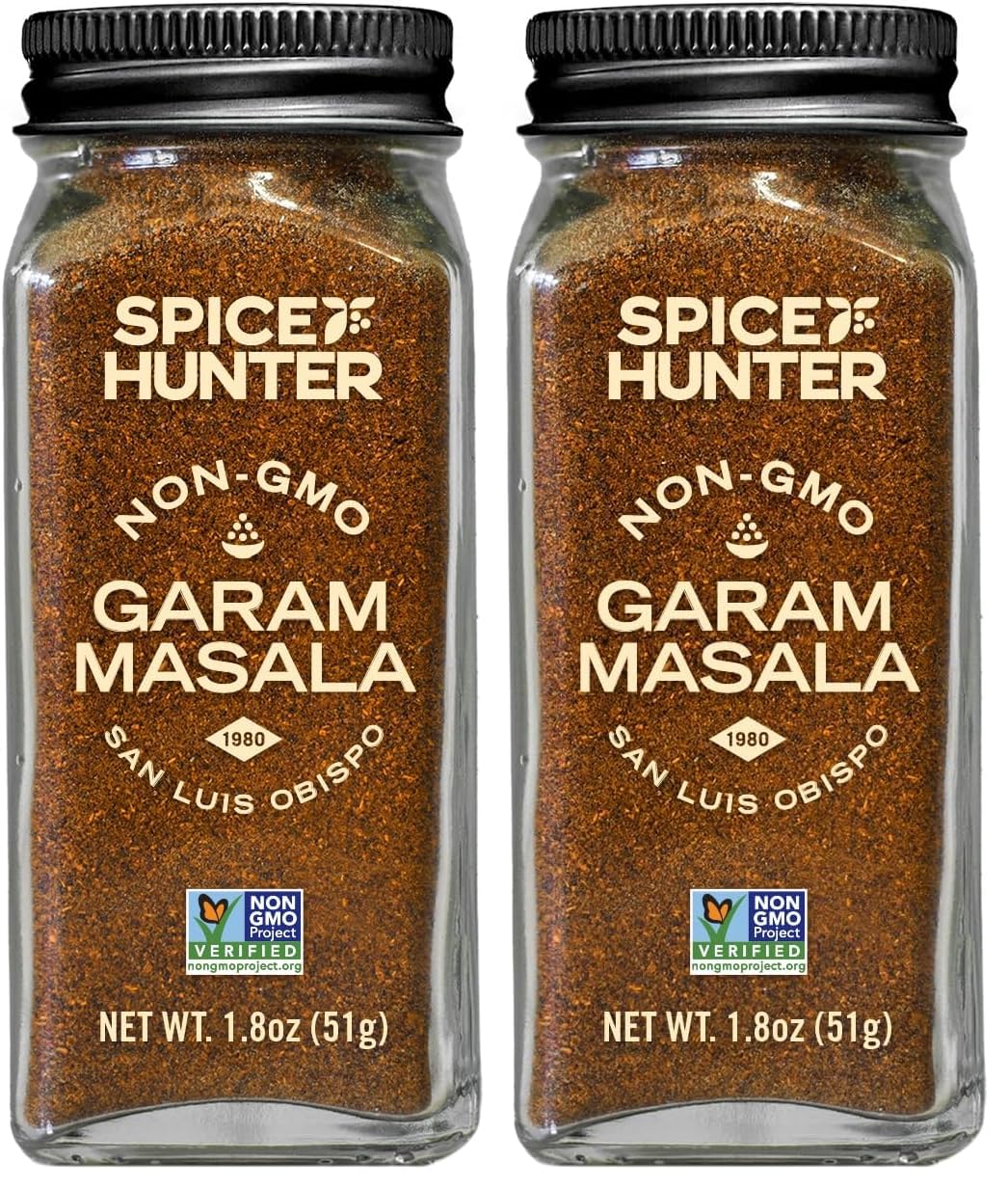 The Spice Hunter Garam Masala Blend, 1.8 oz. jar (Pack of 2)