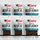 Enjoy Beef Jerky Peppered, All Natural, 3oz (Pack of 6)