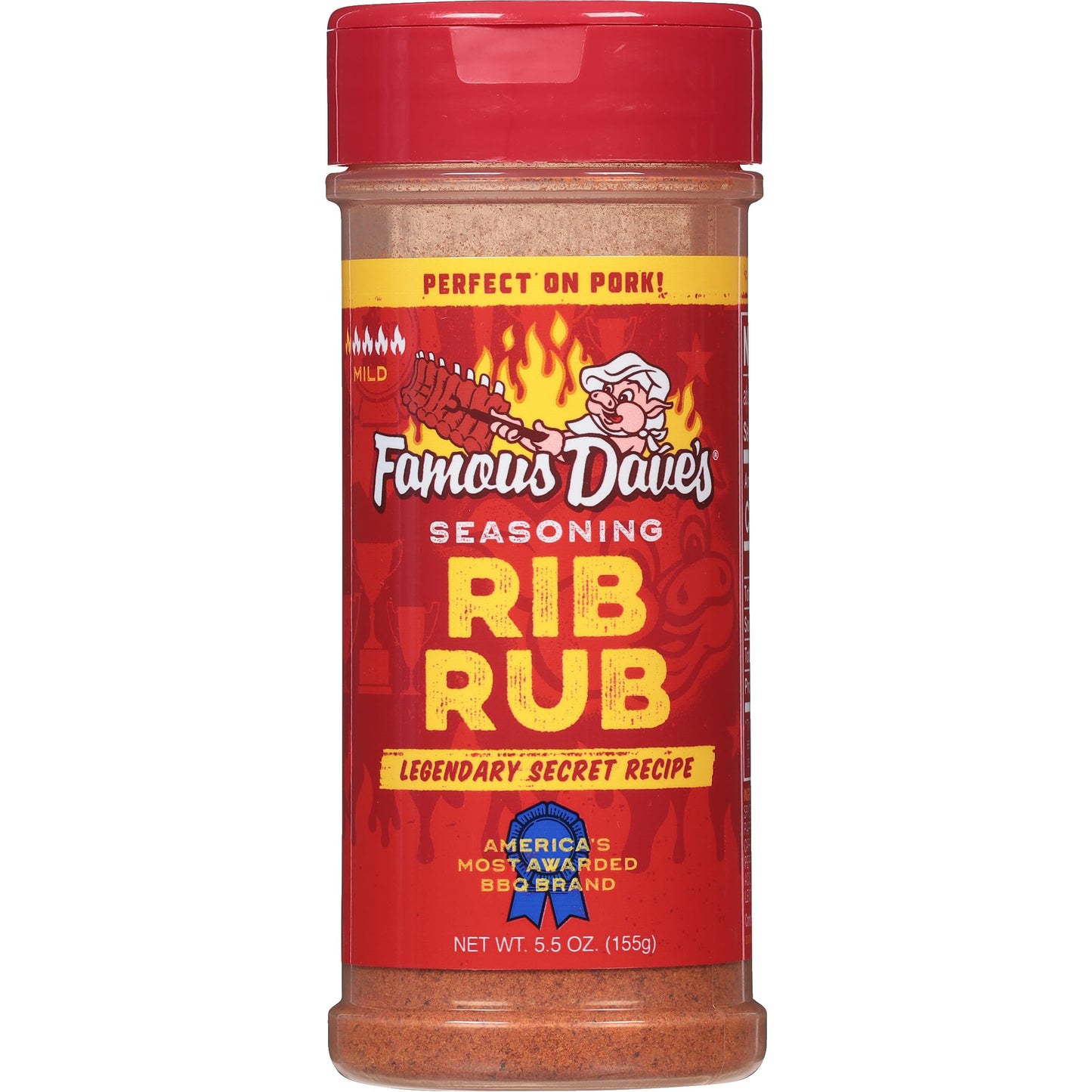 Famous Daves Seasoning Variety 3-Pack, Steak & Burger Rub, Rib Rub for Beef/Pork, Chicken Rub, 6.33 Ounce Each