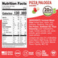 Lenny & Larrys Pizza Palooza FITZELS- Savory Pretzel Snacks Incredibly Tasty High Protein, Salty, Vegan, Kosher 20 gs of Plant