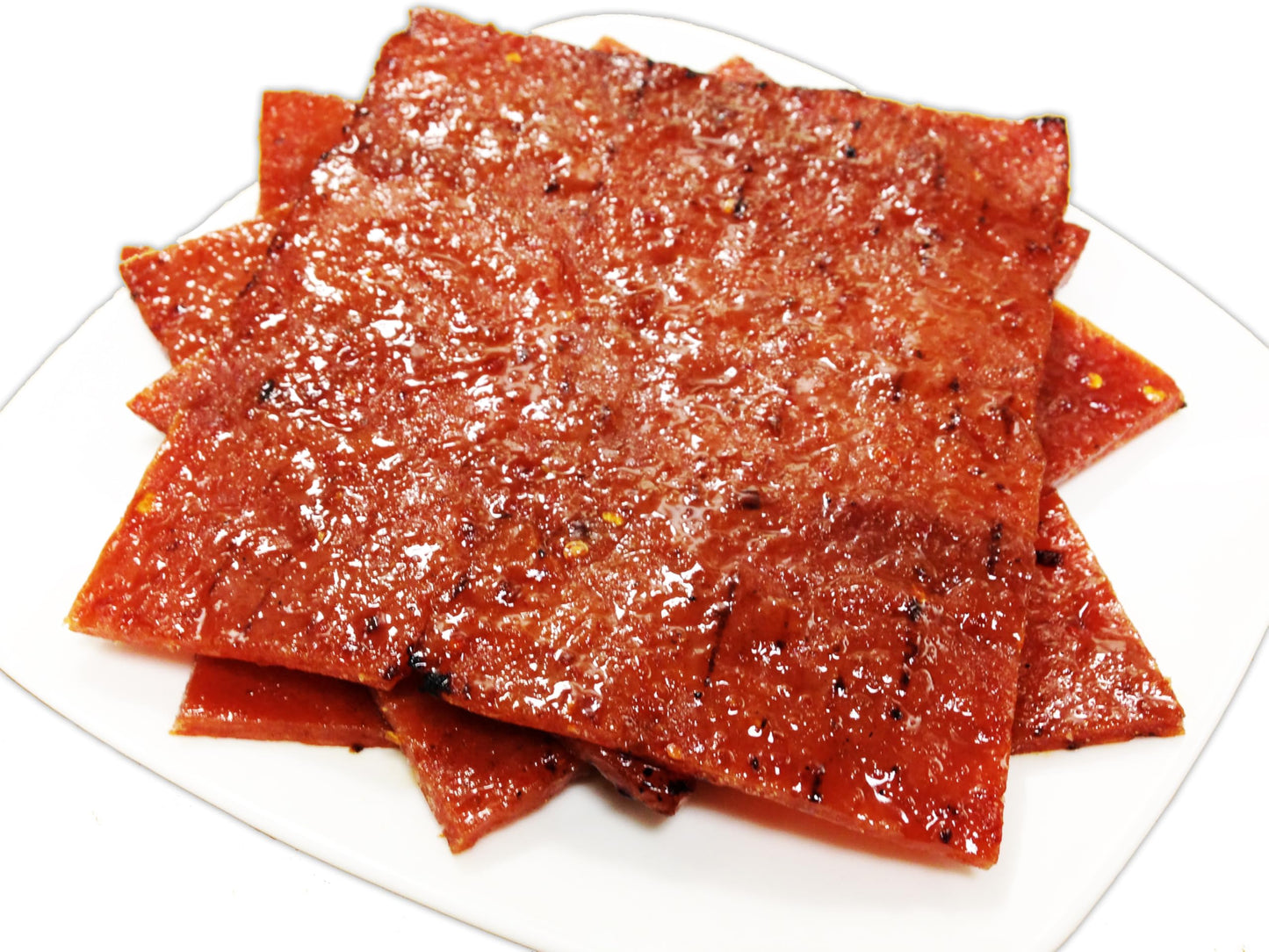 Singapores Famous Street Snack - Fire-Grilled Pork Jerky (Sweet Spicy, 8 Oz)  Grilled Fresh & Shipped Same Day  L.A. Times ''Han