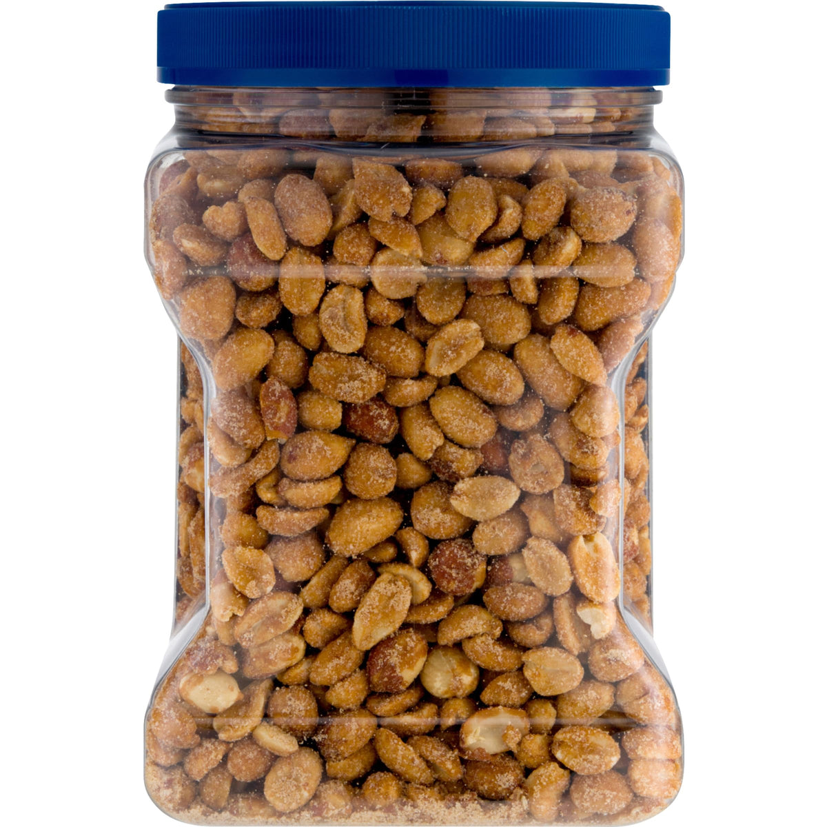 Planters Honey Roasted Peanuts, Sweet & Salty Snacks, Plant-Based Protein, 34.5oz Jar