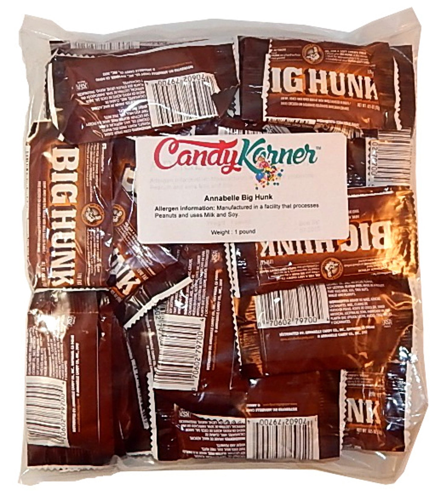 Annabelles BIG HUNK Mini Bulk 1lb Bag (16 OZ)