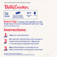 Betty Crocker Double Chocolate Chunk Cookies, Cookie Baking Mix, 17.5 Oz (Pack Of 12)