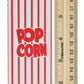 SNAPPY Popcorn Boxes, Close Top, Red and White, 1.25 Oz, 100 Count, Model 3003H
