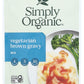 Simply Organic Vegetarian Brown Gravy Mix, Certified Organic, Vegetarian, Gluten-Free | 1 oz