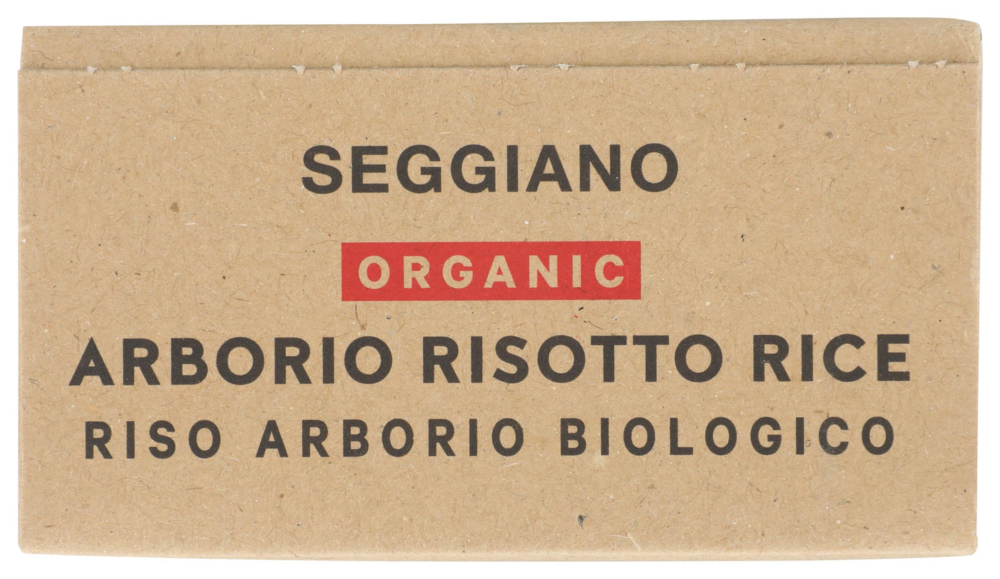 SEGGIANO Organic Arborio Rice, 17.6 OZ