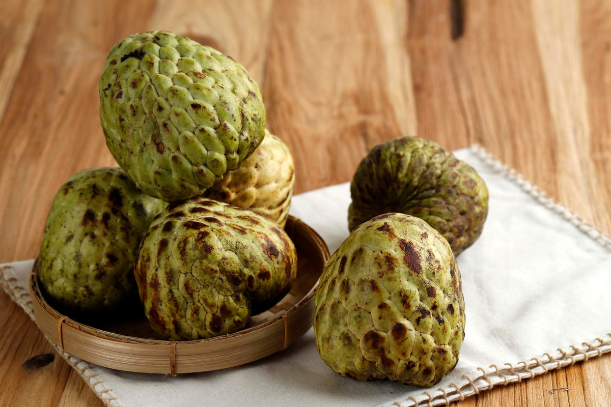 Fresh Green Cherimoyas By Rawjoy Farms