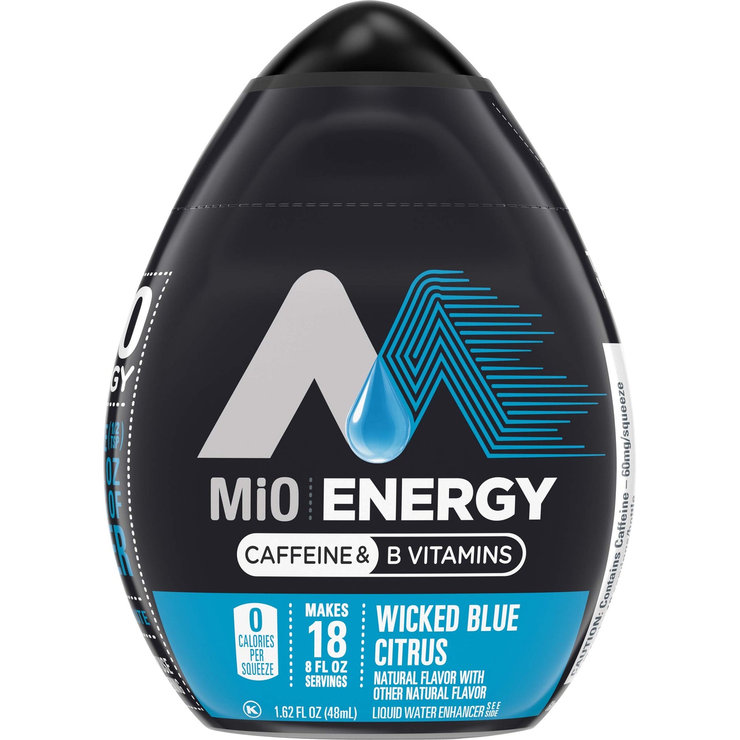 Mio Energy Liquid Water Enhancer, Wicked Blue Citrus, 1.62 Fl Oz, 4-Pack
