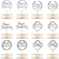 12 Pieces Acrylic Happy Birthday Cake Topper Glitter Birthday Cupcake Topper Pick Decorations For Birthday Party Cake Desserts P