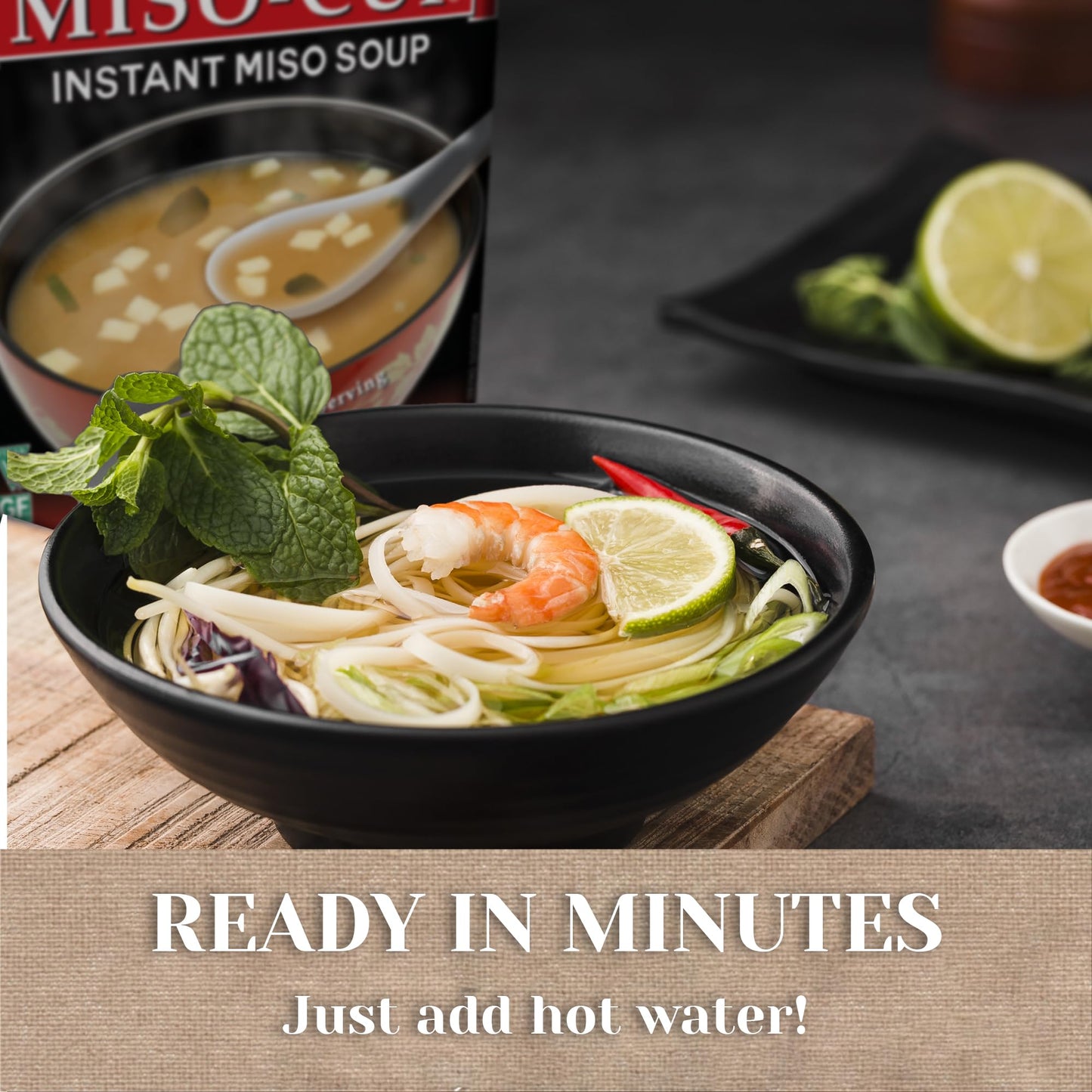 Edward & Sons Organic Japanese Restaurant Stle Miso Cup Instant Soup, 2.9 oz