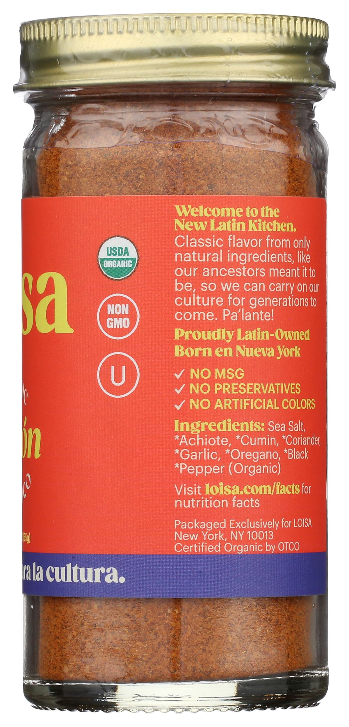 Loisa Organic Sazon Seasoning  2.3 OZ