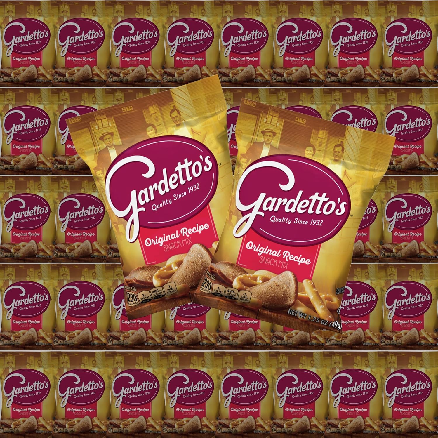 Bulk Gardettos Snack Mix Individual Packs 50 count / 1.75 oz.
