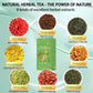 SIRDIKA Goji Berry Chrysanthemum Tea Bags, Vegan & Sugar-Free, Liver Cleanse, 2BOX (30 Bags)